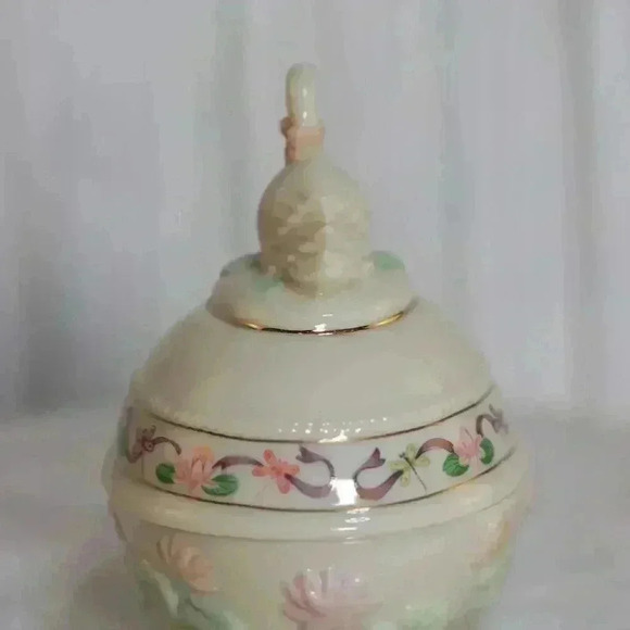Lenox 2001 The Swan Easter Egg Lidded Trinket Box Limited Edition - Picture 8 of 10